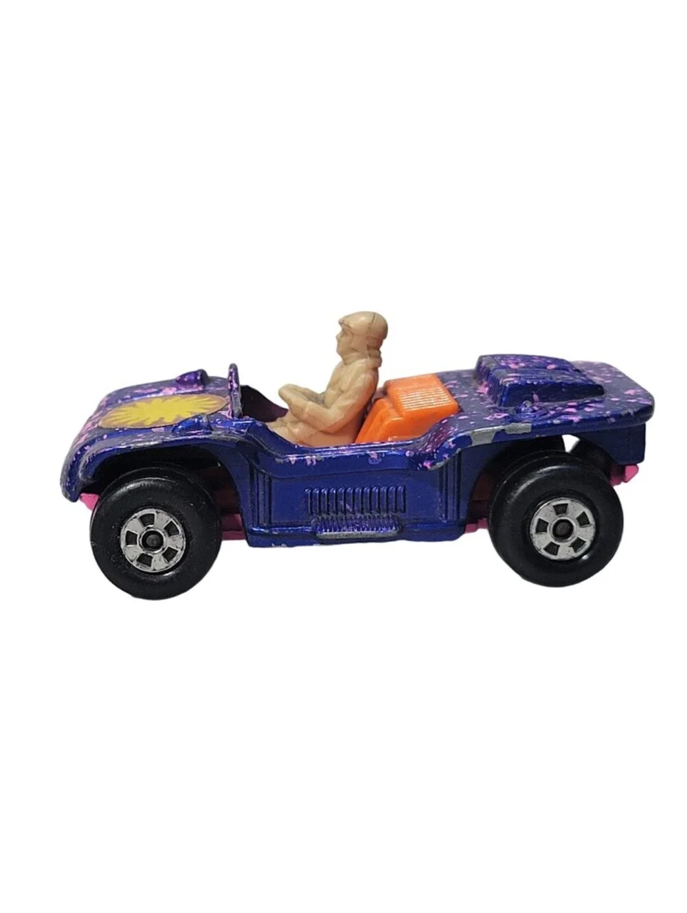 Lesney Matchbox Rolamatics Beach Hopper 1973 No.47 Purple Pink